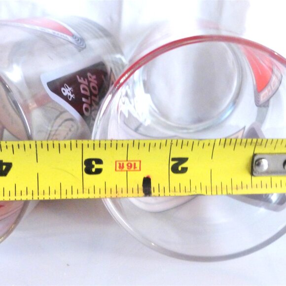 RARE 2x NUNENS Peach LIQUER GLASSES Feli Curato LONDON GIN Reed Wright Hollyway - Picture 7 of 9